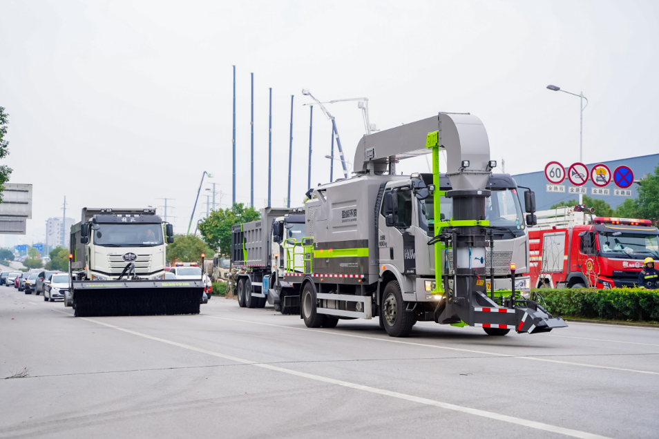 彰显“硬核”实力 东升国际官网环境参与湖南省低温雨雪冰冻灾害应急演练
